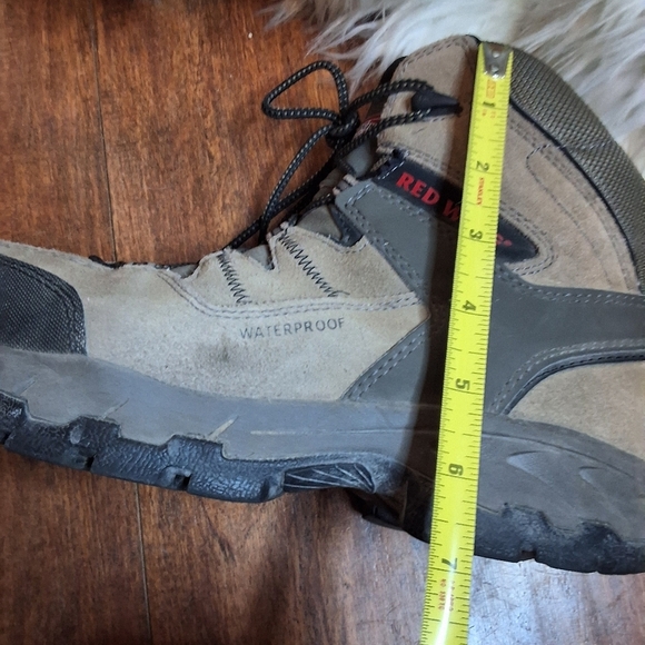 Red Wing Tru Hiker  Waterproof Hiking Boots - Brown and Black 10D - Picture 7 of 12